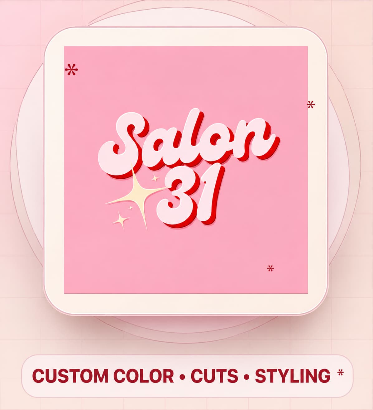 Salon 31 website preview